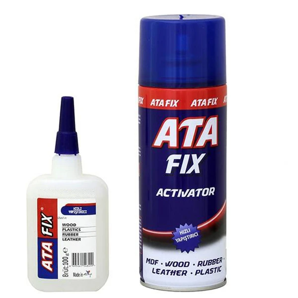 چسب 123 آتا فیکس مدل WOOD-400 حجم 400 میلی لیتر