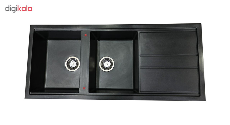 سینک مدل Lorenzo Black روکار