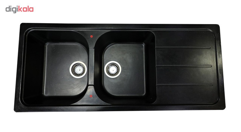 سینک مدل vinna black روکار