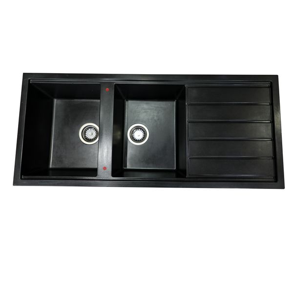 سینک توکار مدل Lan Black مشکی