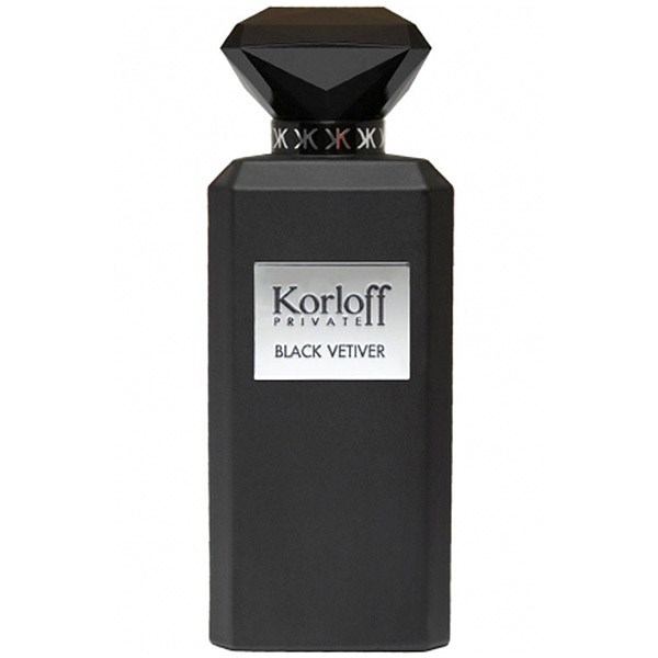 ادو تویلت مردانه و زنانه Korloff مدل Private Black Vetiver حجم 88 میلی لیتر