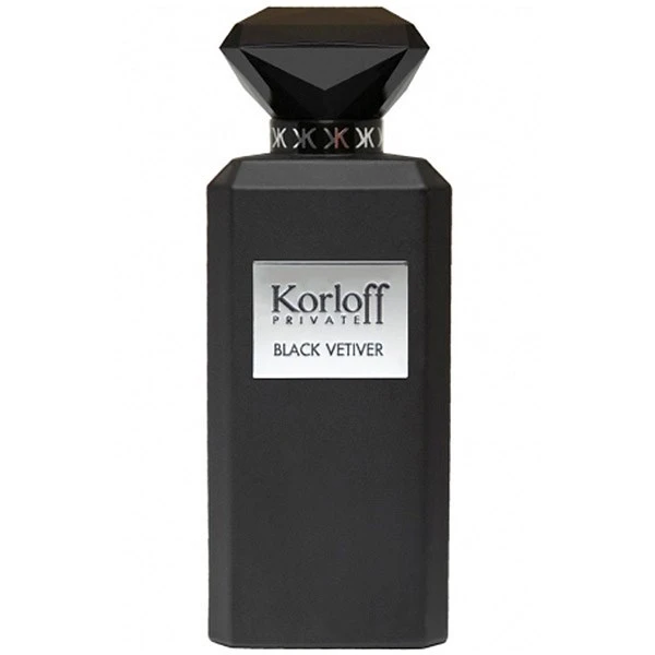 ادو تویلت مردانه و زنانه Korloff مدل Private Black Vetiver حجم 88 میلی لیتر