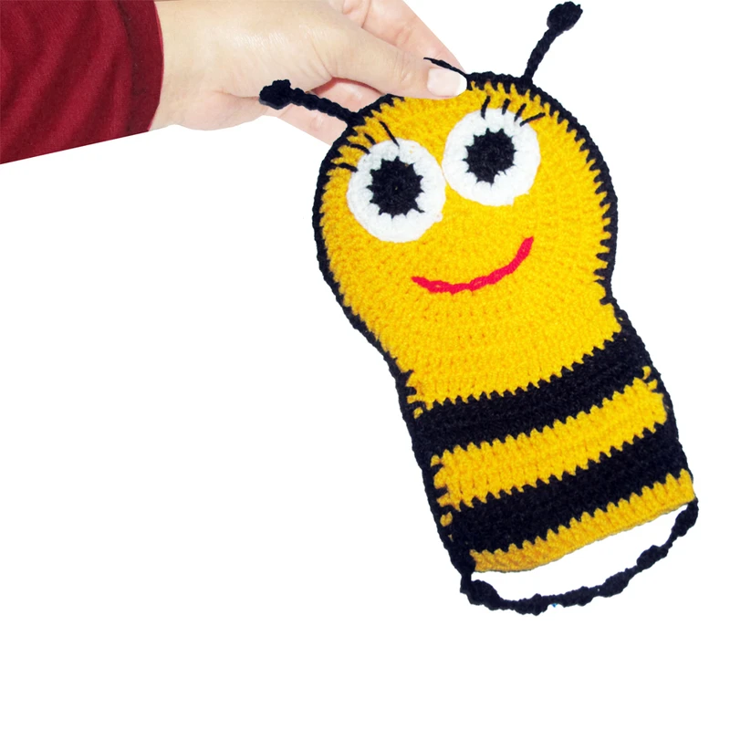 عکس شماره 3 : لیف حمام کودک مدل زنبور عسل