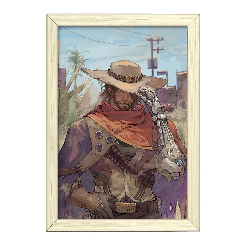 تابلو خندالو طرح بازی اورواچ (Overwatch) کد 31602