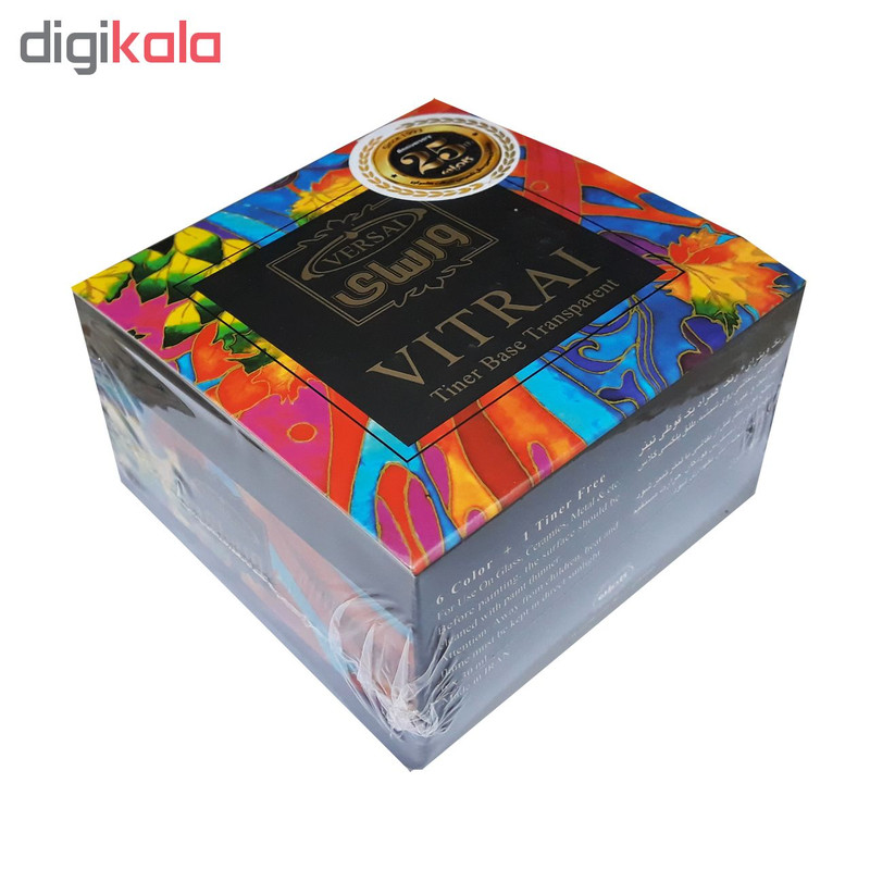 رنگ ویترای کامران مدل ورسای حجم 30 میلی لیتر بسته 6 عددی