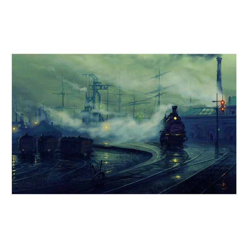 تابلو شاسی طرح قطار Railway 0011