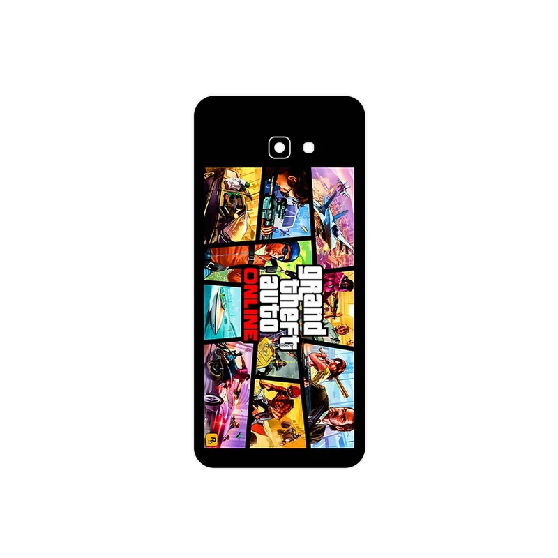 برچسب پوششی ماهوت مدل GTA Online Game Series مناسب برای گوشی موبایل سامسونگ Galaxy J4 Plus