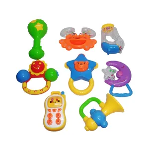 جغجغه بیبی مدل baby toys مجموعه 8 عددی