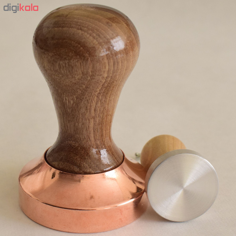 تمپر قهوه اسپرسو مدل Copper-51 به همراه تمپر شارژ نسپرسو