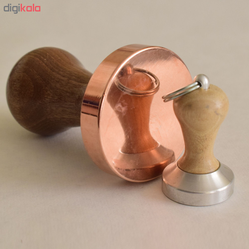 تمپر قهوه اسپرسو مدل Copper-51 به همراه تمپر شارژ نسپرسو