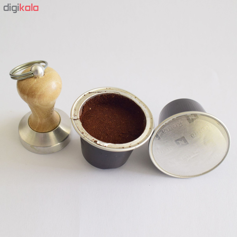 تمپر قهوه اسپرسو مدل Copper-51 به همراه تمپر شارژ نسپرسو