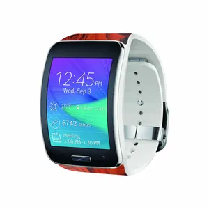 برچسب ماهوت طرح Red_Flower مناسب برای ساعت هوشمند سامسونگ Galaxy Gear S