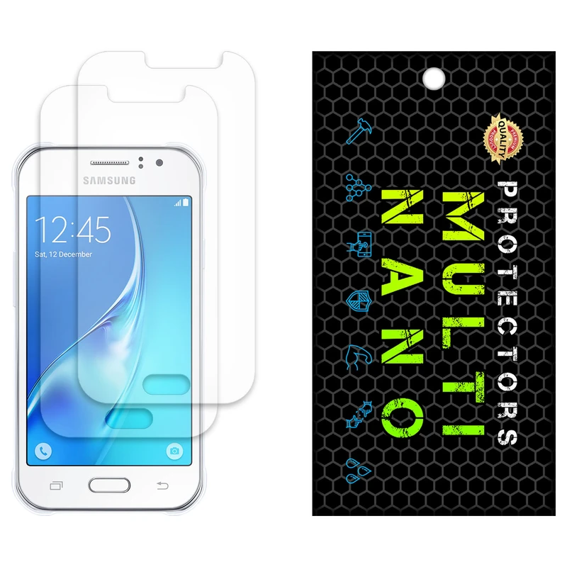 محافظ صفحه نمایش مات مولتی نانو مدل X-S2M مناسب برای گوشی موبایل سامسونگ Galaxy J1 Ace بسته دو عددی