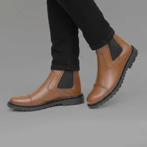 نیم بوت مردانه مدل ایتالیا کد arya 