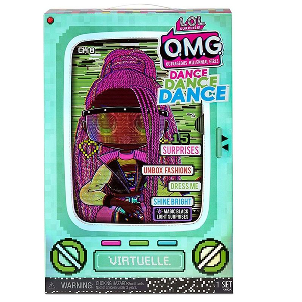 عروسک ال او ال سورپرایز سری OMG Dance Dance Dance مدل Vituelle ارتفاع 25 سانتی متر