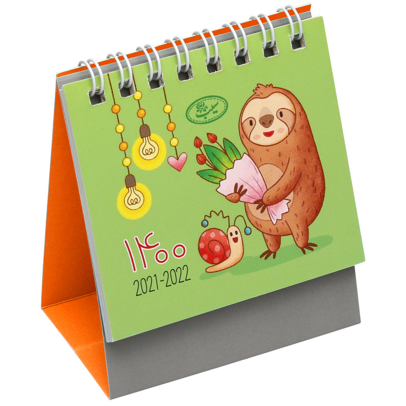  تقویم رومیزی 1400 سیب مدل TMBL بسته 6 عددی