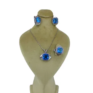 نیم ست نقره زنانه مدل 0152