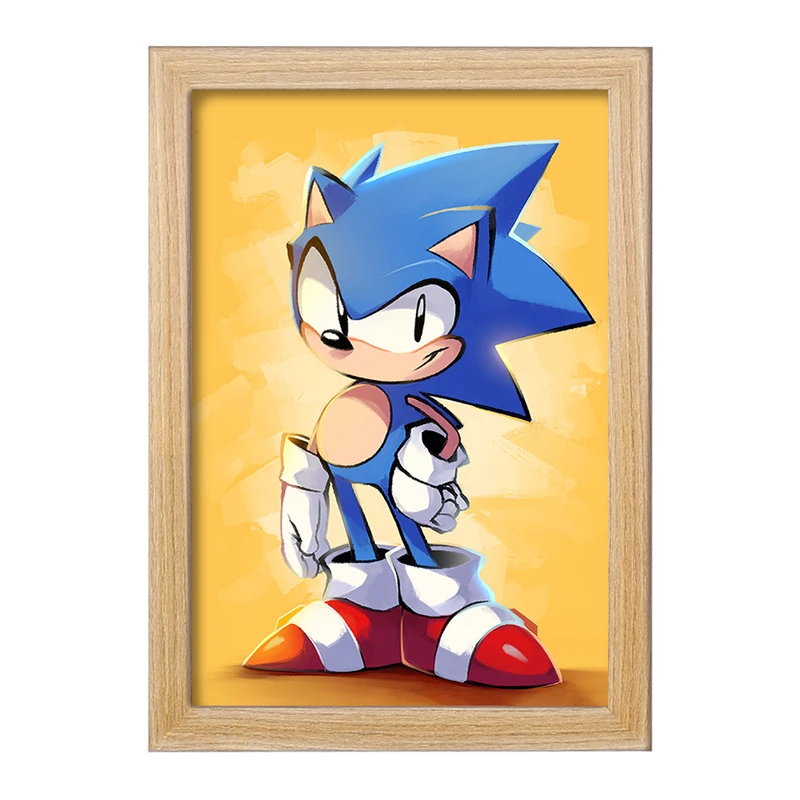 تابلو خندالو مدل سونیک (Sonic) کد 37034