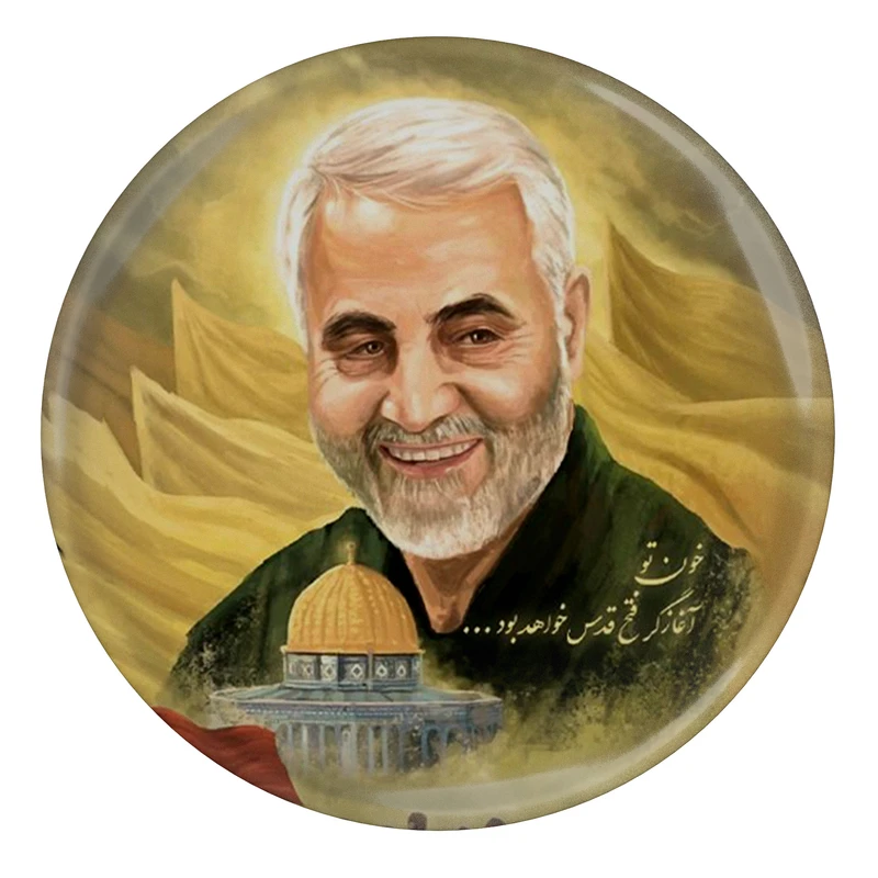 مگنت مدل S12563 طرح سردار شهید حاج قاسم سلیمانی