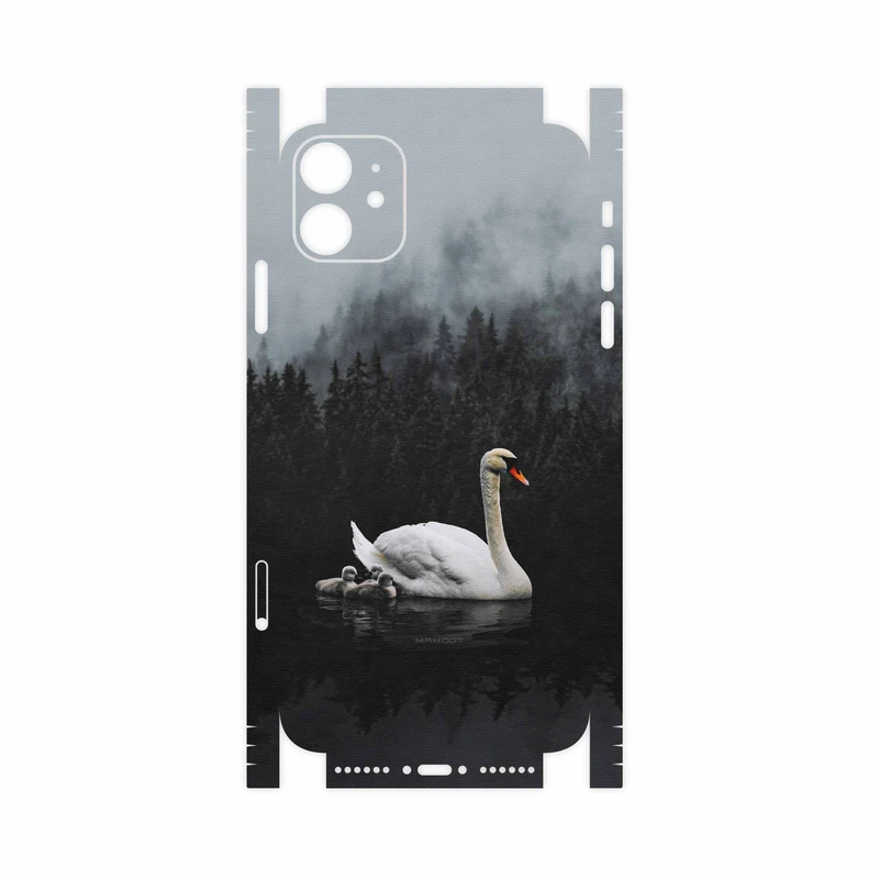 برچسب پوششی ماهوت مدل Swan Lake-FullSkin مناسب برای گوشی موبایل اپل iPhone 11