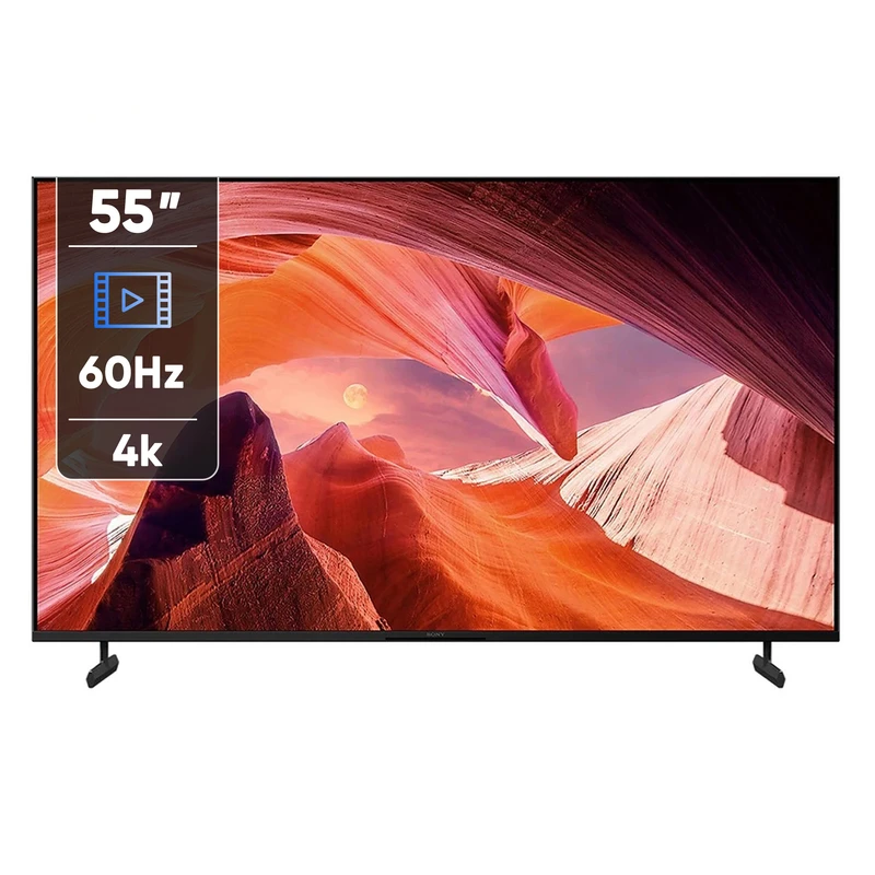 تلویزیون 55 اینچ ال ای دی هوشمند سونی مدل KD-55X80L