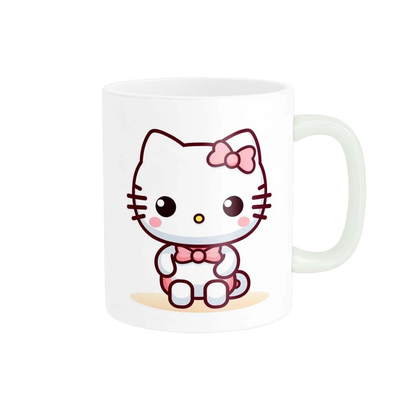 ماگ پاد آفرین طرح کارتون هلو کیتی hello kitty کد 3159