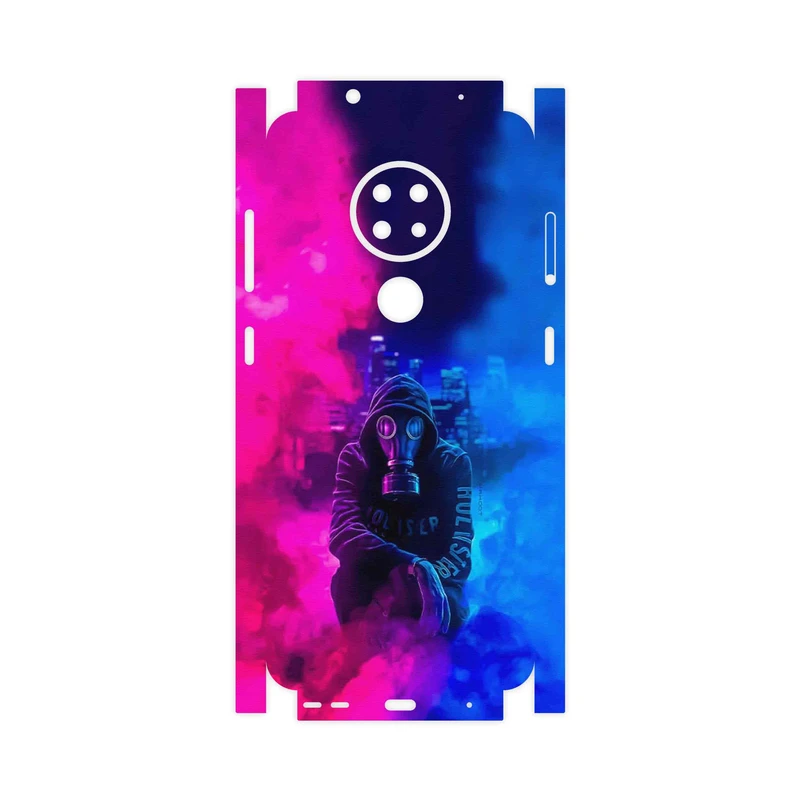 برچسب پوششی ماهوت مدل Smoke Rainbow Digital Art 2-FullSkin مناسب برای گوشی موبایل نوکیا 6.2
