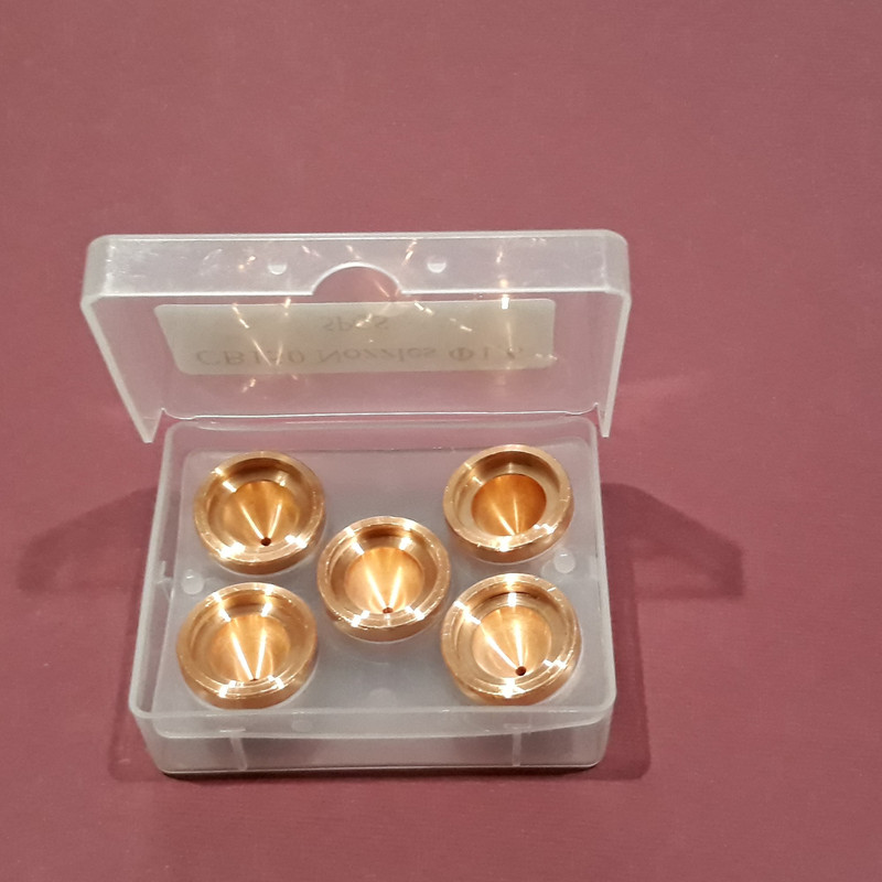 نازل برش مدل تورچ پلاسما CB150 سایز 1.6 میلی متر بسته 10 عددی نازل برش مدل تورچ پلاسما CB150 سایز 1.6 میلی متر بسته 10 عددی