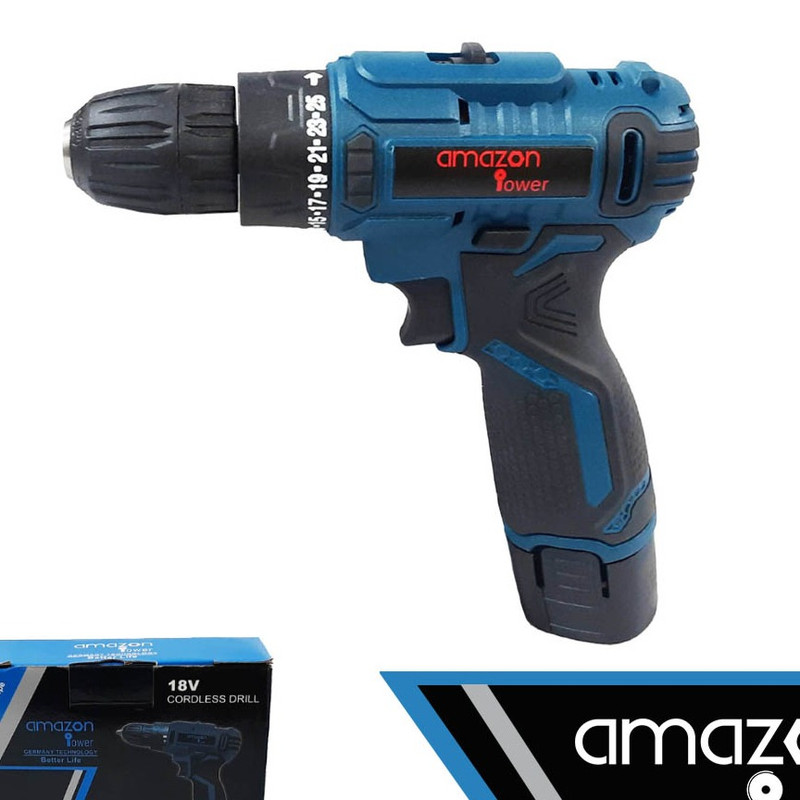 پیچ گوشتی شارژی آمازون مدل 01 مجموعه 6 عددی