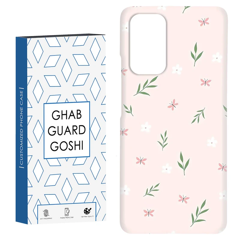 کاور قاب گارد گوشی طرح گل ریز کد Dimo-056 مناسب برای گوشی موبایل شیائومی Redmi Note 9 4G / Redmi 9T