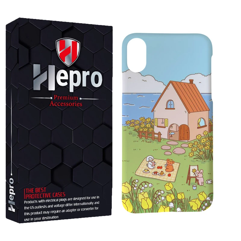 کاور هپرو مدل MC مناسب برای گوشی موبایل اپل IPHONE X / XS