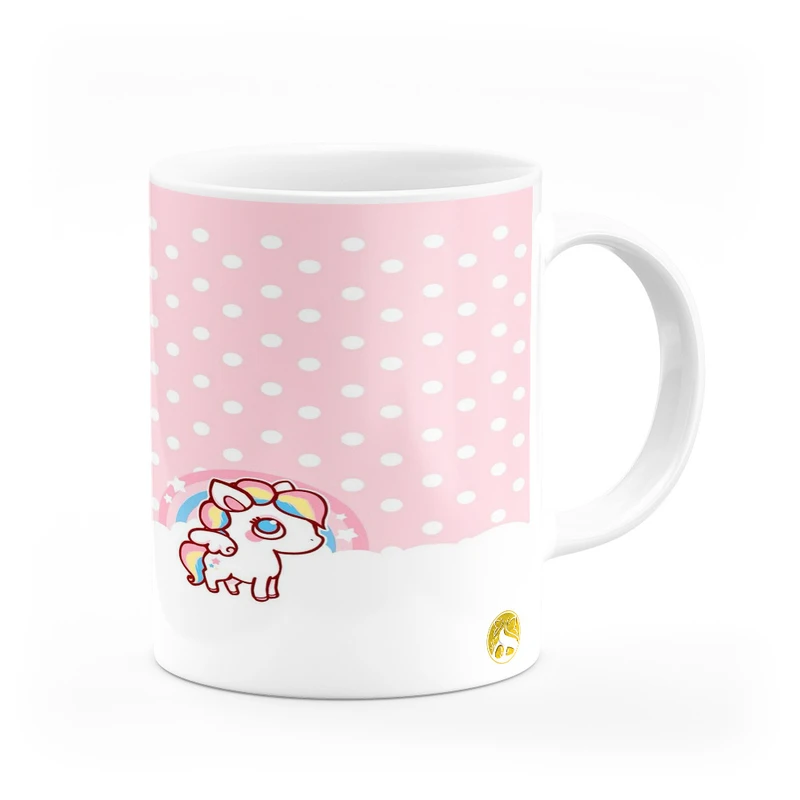 ماگ هومرو طرح یونیکورن اسب تک شاخ مدل MG9617