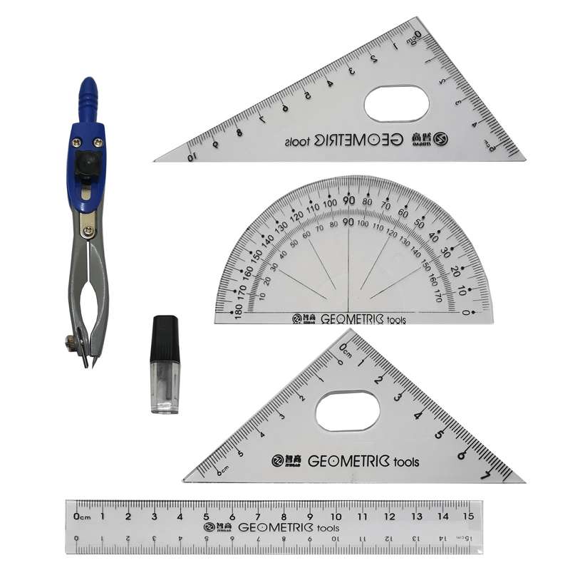 ست پرگار و خط کش ژیگ مدل Geometric Tools کد ZG-2551 ست پرگار و خط کش ژیگ مدل Geometric Tools کد ZG-2551