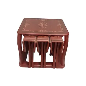 میز عسلی کد classic t 5002 مجموعه 4عددی
