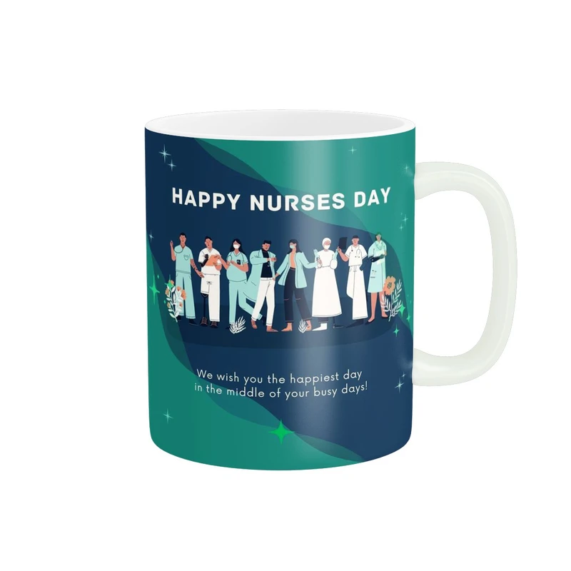 ماگ پادآفرین مدل روز جهانی پرستار کد 887