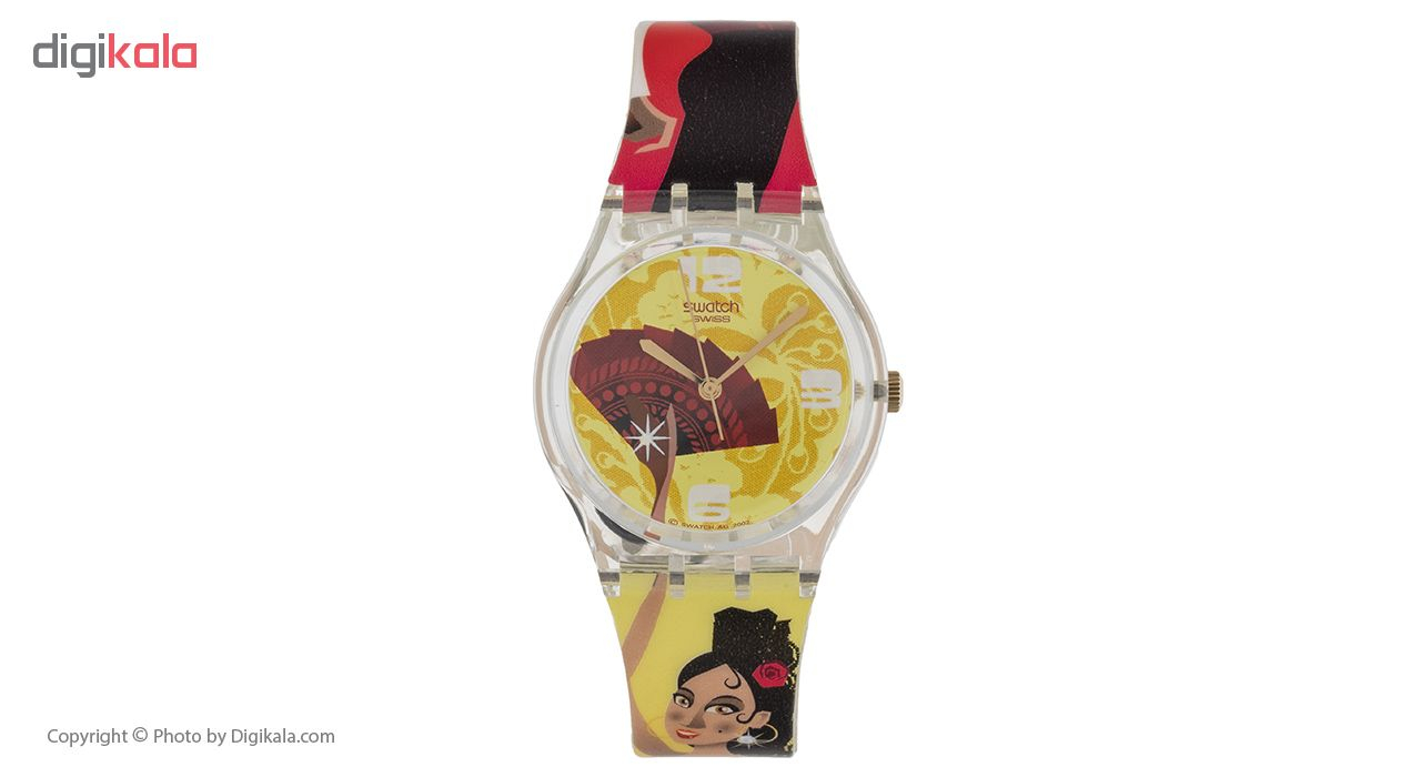 ساعت مچی عقربه ای دخترانه سواچ مدل GE101