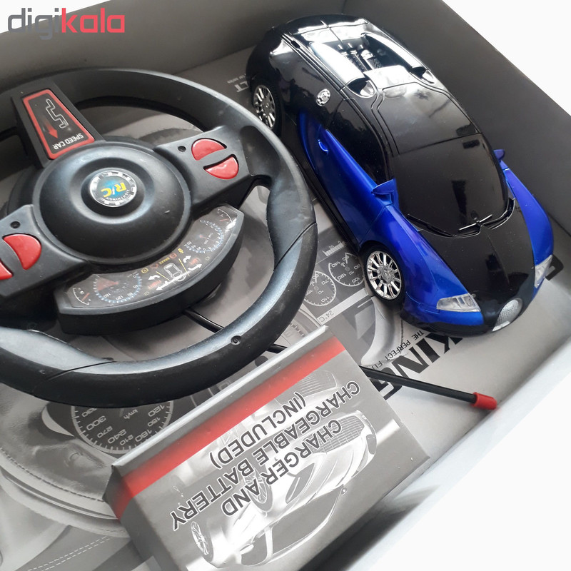 ماشین بازی کنترلی طرح بوگاتی ویران مدل SPEED KING