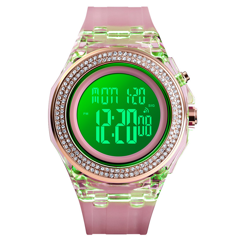 ساعت مچی دیجیتال زنانه اسکمی مدل 1598pink