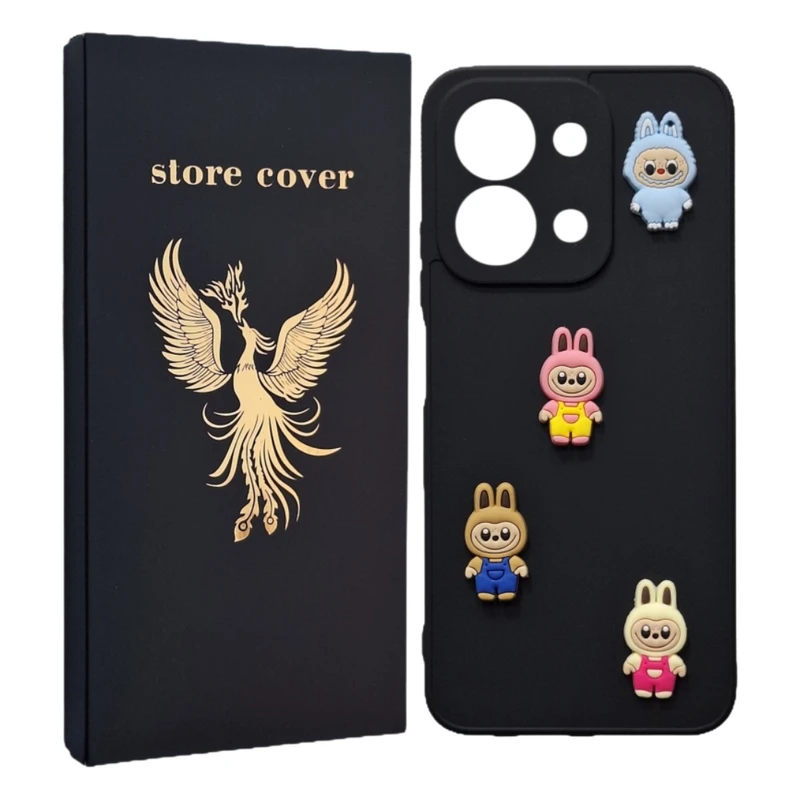 کاور استور کاور طرح لبوبو مدل 15c مناسب برای گوشی موبایل شیائومی Redmi 15C 4G