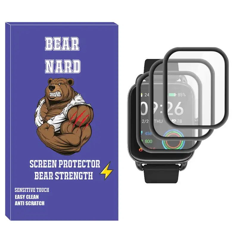 محافظ صفحه نمایش نانو برنارد مدل NBR مناسب برای ساعت هوشمند هایلو RS4 بسته سه عددی