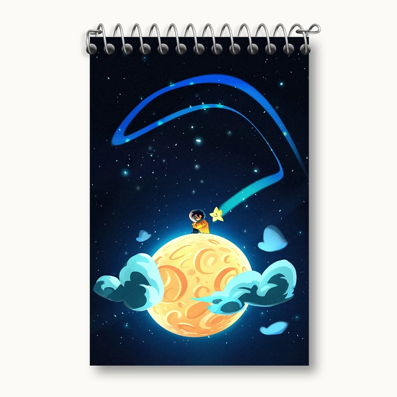 دفتر یادداشت 50 برگ خندالو مدل شازده کوچولو کد F947