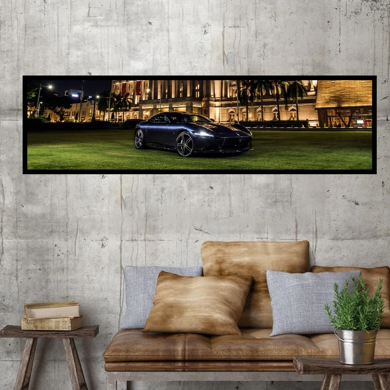 تابلو بکلیت طرح اتومبیل ماشین فراری مدل B-7852