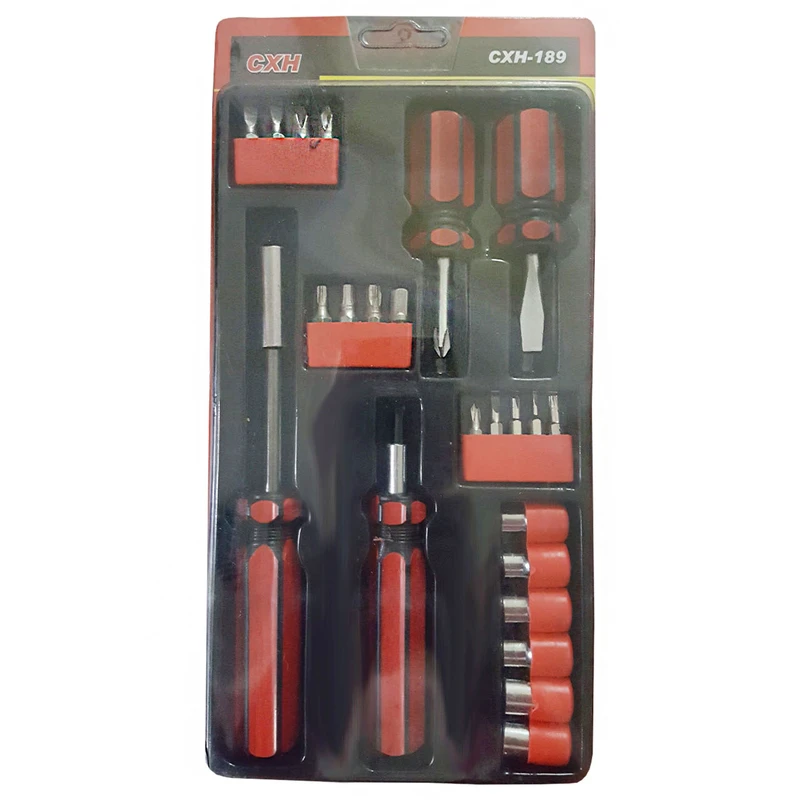 مجموعه 23 عددی پیچ گوشتی و سری پیچ گوشتی سی ایکس اچ مدل CXH-189