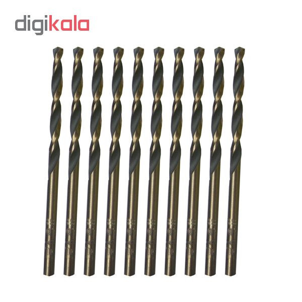 مجموعه 10 عددی مته 3 آهن ولف مدل HSS-3