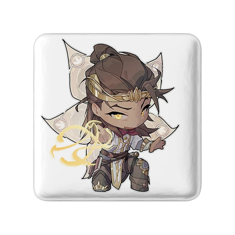 پیکسل خندالو طرح بازی اورواچ (Overwatch) مدل مربعی کد 31624