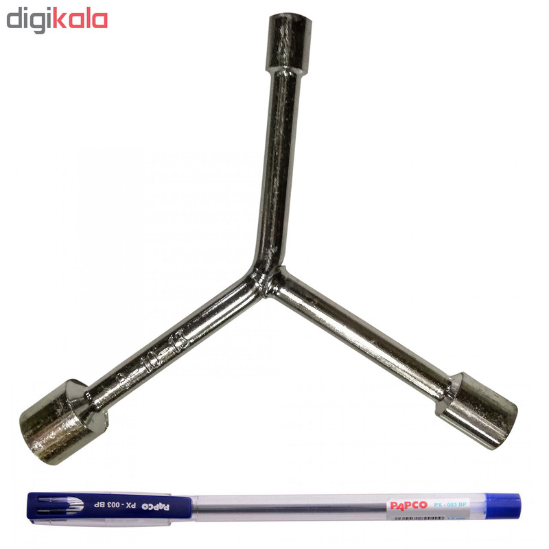 آچار بکس مدل سه پر سایز 8 و 10 و 12 میلی متر