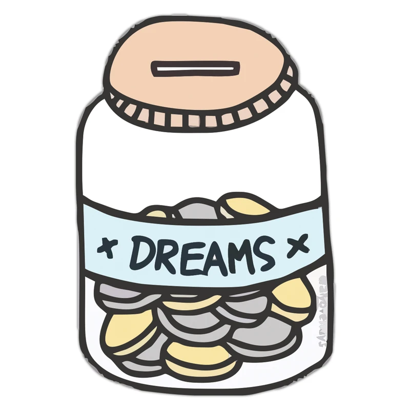 استیکر لپ تاپ مدل dreamglass13