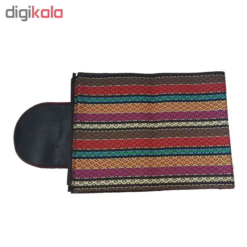 زیرانداز سفری 8 نفره طرح جاجیم مدل 06