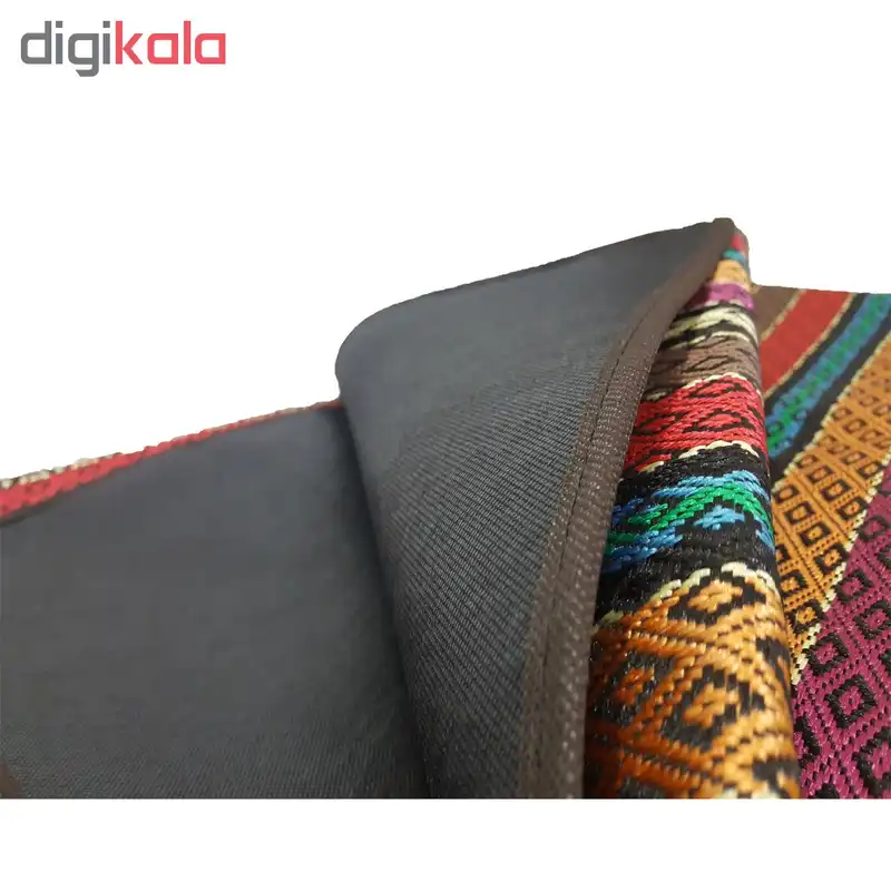 زیرانداز سفری 8 نفره طرح جاجیم مدل 06