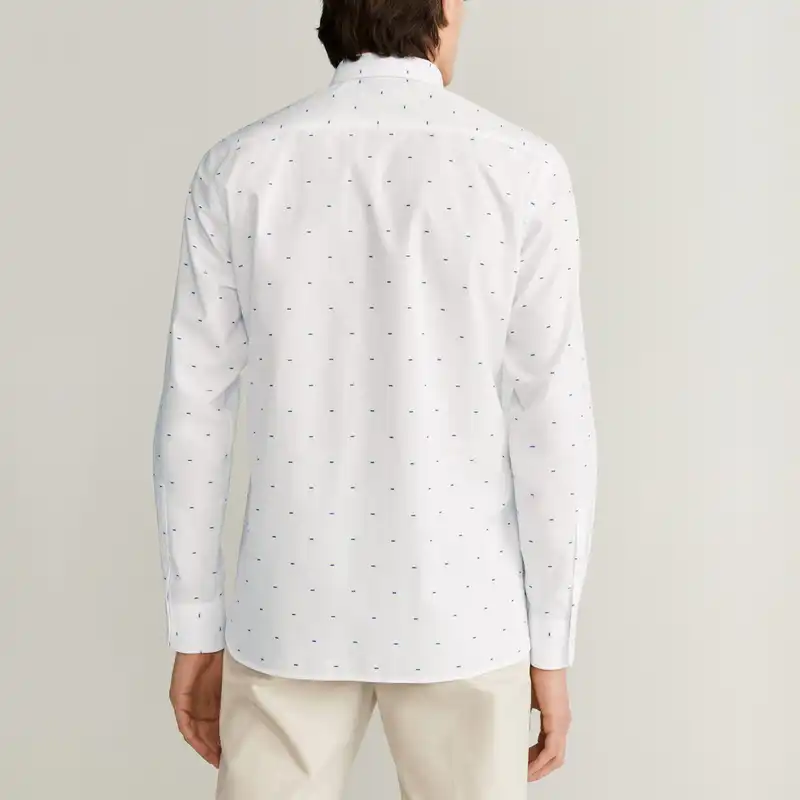 پیراهن آستین بلند مردانه مانگو مدل WT887PAN